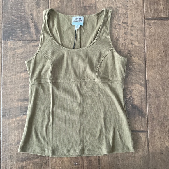 Tank Top Olive size M - Picture 3 of 4
